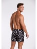 wavebreaker Shorts in schwarz/weiss