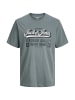 Jack & Jones T-Shirt 'Logo' in grau