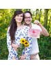 Mr. & Mrs. Panda Deko Schild Flamingo Stolz mit Spruch in Aquarell Pink