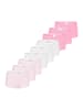 Schiesser Short Slip Kids Girls 95/5 Cotton in Weiß/Rosa-912