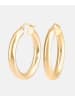 Vanlere Creolen aus 375 Gelbgold