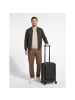 Police London 4 Rollen Kabinentrolley 55 cm Laptopfach mit Dehnfalte deep black