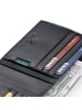 Roncato Monaco Geldbörse RFID Schutz Leder 12 cm nero
