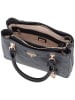 Guess Handtasche Noelle II Sml Multi Comp in Coal Logo