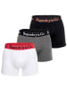 Superdry Boxershort 3er Pack in Schwarz/Anthrazit/Weiß