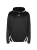 adidas Performance Hoodie Select in schwarz / weiß