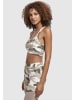 Urban Classics Urban Classics Damen Ladies Tech Mesh Bra in duskrose camo