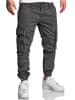 Amaci&Sons Cargo Jogger-Chino PLANO in Anthrazit