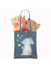 Mr. & Mrs. Panda tote bag Elefant Seifenblasen ohne Spruch in Indigo Blue