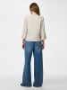 Pieces Wickelbluse in Birch