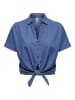 ONLY Hemd in Medium Blue Denim