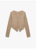KOTON TSHIRT LS in Nerz Melange