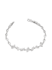 faina Women Chain Link Bracelet in Silver