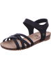 Cosmos Comfort Sandale in schwarz
