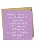 Mr. & Mrs. Panda Geschenkkarte Spruch Lieber Gärtner mit Spruch in Lavendeltraum