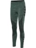 Hummel Hummel Tights Hmlmt Yoga Damen Atmungsaktiv Feuchtigkeitsabsorbierenden Nahtlosen in NORTH ATLANTIC/BLACK MELANGE