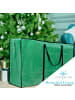 Intirilife Christbaum Aufbewahrungstasche Tannenbaum - Größe 135 x 34 x 68 cm in Grün