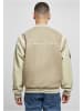 Sean John College Jacket in sand/light sand