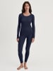 Calida Top langarm in Evening Blue