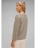 Street One Sweatshirt in spring sand melange