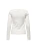 ONLY Langarmshirt in Cloud Dancer