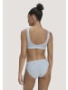 Hessnatur Slip Regular Cut 3er Pack in himmelblau