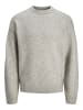 Jack & Jones Strickpullover in Light Grey Melange
