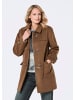 GOLDNER Kurzgröße:  Dufflecoat Dufflecoat in braun