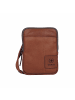 Strellson Schultertasche 'Hyde Park Brian in Cognac 13 x 18 x 2 cm'