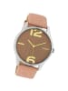 Oozoo Analog-Armbanduhr Oozoo Timepieces hellrosa groß (ca. 40mm)