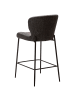 ebuy24 Counterstuhl Glory Schwarz 47 x 56 cm