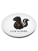 Mr. & Mrs. Panda pinnwand magnet Stinktier Blume mit Spruch in Weiß
