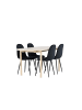 ebuy24 Essgruppe Andy (5-teilig) Whitewash 90 x 180 cm