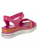 Marco Tozzi Plateausandalen in Pink