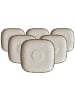 Ritzenhoff & Breker 6er Set Kaffeeuntertassen Casa in ø 13,5 cm in Beige