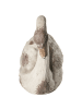 Beliani Gartenfigur PACIANO in Beige/Weiß - (W) 22 x (H) 37 x (L) 44 cm