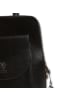 Florence Florence Cityrucksack Leder schwarz ca. 24cm