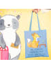 Mr. & Mrs. Panda Shopping Tasche Kundendienstmitarbeiter Dankesc... in Sky Blue