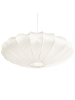 Beliani Pendelleuchten GUACARA in Weiß - (W) 55 x (H) 78 x (L) 55 cm