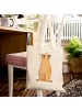 Mr. & Mrs. Panda Schultertasche Erdmännchen ohne Spruch in Creme