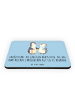 Mr. & Mrs. Panda Magnet Großeltern Babysitter mit Spruch in Blau Pastell