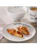 Villeroy & Boch Frühstücksteller Sunshine Statement ø 21,2 cm weiß in weiß