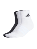 adidas Socken 3er Pack in Schwarz/Grau/Weiß