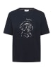 SAINT TROPEZ T-shirt SulvirSZ Gerade Passform in Night Sky