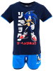 Sonic 2tlg.Outfit T-Shirt & Shorts Sonic The Hedgehog in Dunkelblau