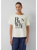 s.Oliver T-Shirt in 02D0_creme