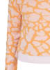 Swirly Damen Pullover in ORANGE PINK