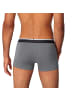 Skiny 2er Pack Trunks Cotton Multipack in Grau