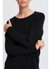 b. young BYSHILOH LS TOP - JERSEY Loose fit in Black Mix