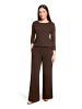Betty Barclay Basic Shirt mit Rundhalsausschnitt in Light Maroon